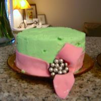 Small Sample Cake Of Bigger One 