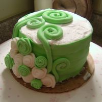 Random Cake This is a cake I did for no reason at all except to get rid on the extra mint I had in the house after the Derby!!! It was chocolate with a...