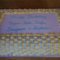 P1010538.jpg White cake with buttercream icing.