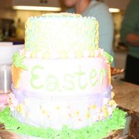 First Easter Cake Picture isn't too hot, but the cake tatsed good!