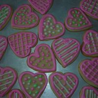 Valentine Cookies My daughter asked for these for her class! They will be bagged and tagged later today...Off to make my other daughter something!! Have a...