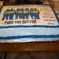 Ftb This is a picture of my son group. A french vanilla cake with buttercream.