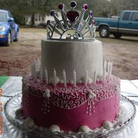 Princess Cake Made this cake for my niece's 18th birthday. All buttercream
