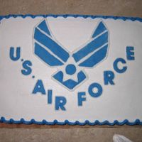 Air Force Symbol This was made for a going away party for a guy joining the AF.