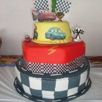 My Grandson Cake Rolled fondant,gumpaste, and edible image.