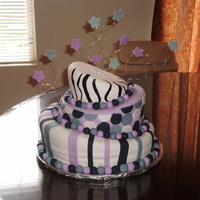 Topsy Turvy Cake this is anothe cake i made for a final day og class.