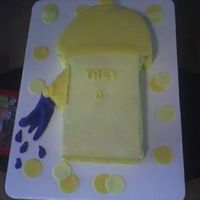 Fire Hydrant Cake This was for a little boys birthday that had a fireman theme. The mom asked for a fire hydrant. It's cut from a chocolate sheet cake...