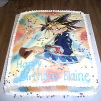 Yu-Gi-Oh Cake 