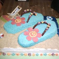 Flip Flop Cake 