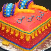 Maracas Maracas cake, handles had blinky lights in them