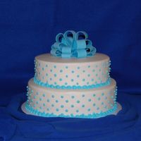 Bridal Shower I was asked to create this bridal button cake. Enjoy!