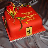 Ferrari For Shilpa This cake goes to Shilpa tomorrow for her birthday/ pre wedding celebration. happy birthday Shilpa! she loves everything ferrari