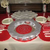 Diamond Ring Cupcake Cake My girlfriend wanted a diamond ring cc for her bridal shower. This is what I came up with. I should have taken the picture standing on a...