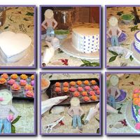 Flat Traveler Decorating A Heart Cake Flat Traveler, Mama L., was visiting this week so thought I'd show her how to decorate a cake. She especially enjoyed the icing!