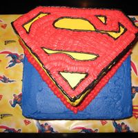 Tre's 6Th Birthday Cake This was for my son. 2 layer 10 in base (butter yellow cake with strawberry, rum and cream filling) and the shield was another 2 layer 10...