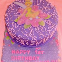 My Take On Tink A 10 inch BC Butter recipe white (w/ extender mix) with strawberry kahlua cream filling. I need work on my cornelli lace! BUt otherwise I...