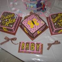 Baby Blocks In Pink And Brown For Ella Simple marble cake with all BC and a chocolate strawberry cream filling. I was going to try a FCBT, but I chickened out! LOL! Thanks to...