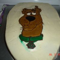 Scooby Fbct My first try at shaping a cake and FBCT. Just having fun. Please don't judge, hehehe!!!!