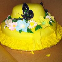 Hat Birthday Cake This is my first picture posting. I am so intimidated by the talent here that I hesitate to post mine. This is a chocolate cake with...
