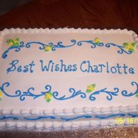 Teacher Retirement All buttercream