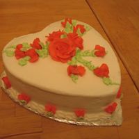 First Cake Ever My first cake from Wilton course one.