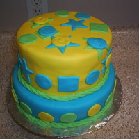 Baby Shower Cake For Logan Did this cake for my best friend's niece's first child. Did it in a few hours because they decided last minute to have the party...