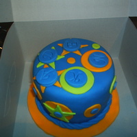 Baby Shower Cake For Kaden Did this cake for a co-worker's first child. I was really happy with how it came out since I did it the day before the shower.