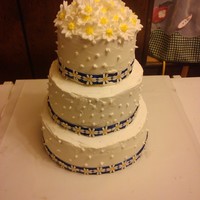 My Niece's Wedding Cake This is the cake I made for my niece's wedding. I was given 2 day's notice for a cake to feed 100 people.