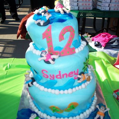 Waterpark Cake