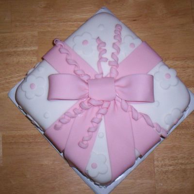 First Fondant Cake