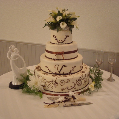 Sandra's Dream Wedding Cake