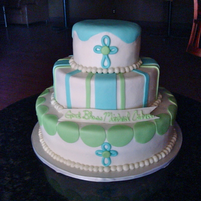 Baptism Cake