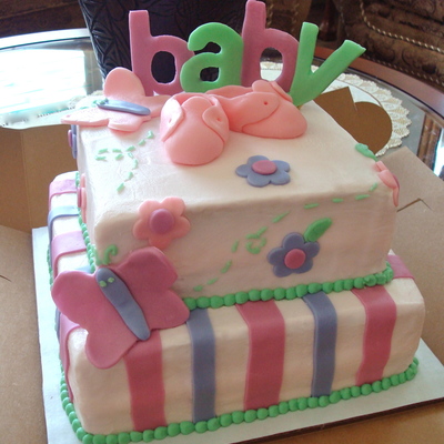 "baby" Baby Shower Cake