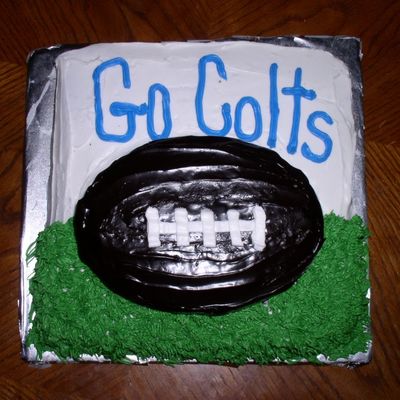 Colts Superbowl Cake