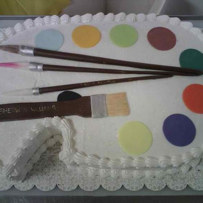 Sherwin Williams Paint Pallet