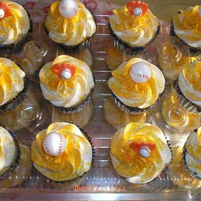 Caleb Baseball Cupcakes