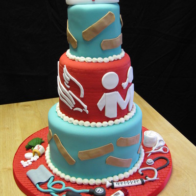 Nurse Graduation Cake