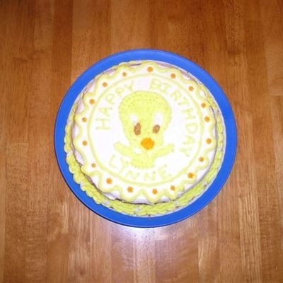 Tweety Birthday Cake
