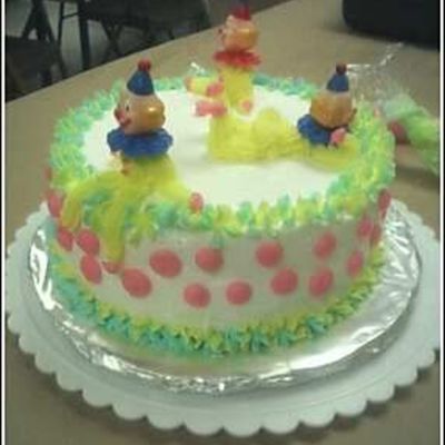 Clown Cake From Course 1