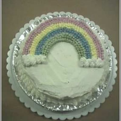 Rainbow Cake From Course 1