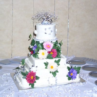 25 Wedding Anniversary Cake
