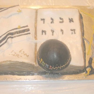 I Made This For Someones Third Birthday.. (A Jewish Custom Of Cutting A Boys Hair At The Age Of Three)