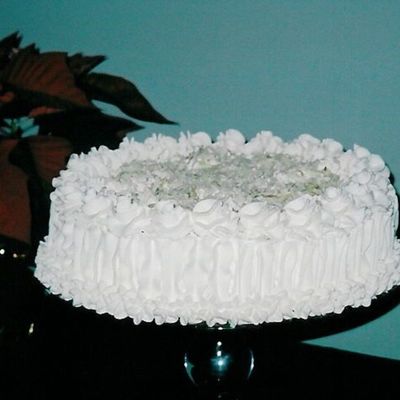 Chocolate Fudge Coconut Cake