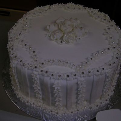 Simple Wedding Cake