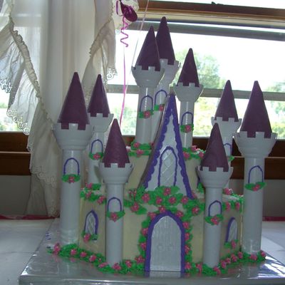 First Birthday Princess Castle