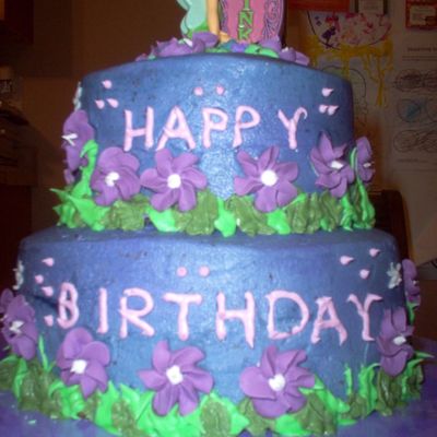 Tinkerbell Birthday Cake