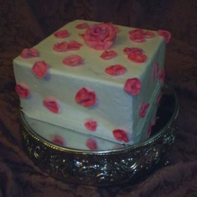 Rose Petal Cake