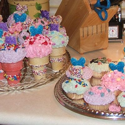 Ice Cream Cone Cupcakes