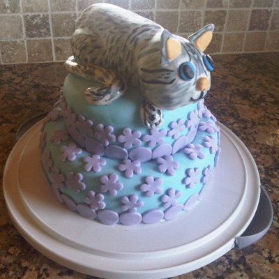 Egyptian Mau Cat Cake