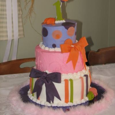 Daughter's First Birthday Cake